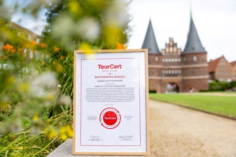 TourCert bestätigt Nachhaltigkeitsmanagement von Lübeck und Travemünde