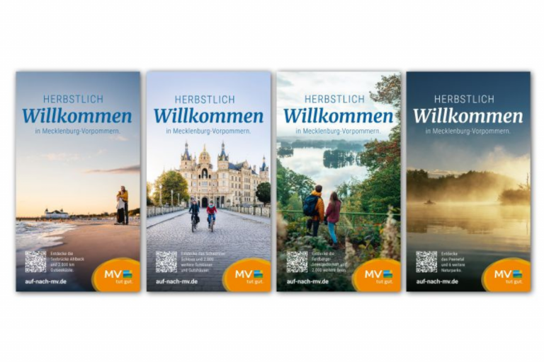 MV Tourismus GmbH startet Herbstkampagne für Mecklenburg-Vorpommern